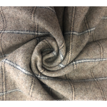 Tela de lana de lana a cuadros suave touch tela de cachemira